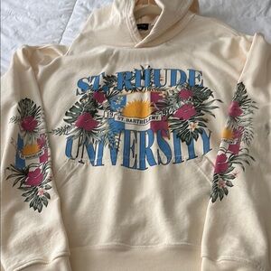 St. Rhude University Cream Hoodie